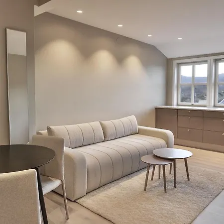 Toppleilighet Pa Sandviken Med Balkong