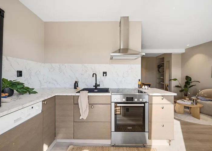 Toppleilighet På Sandviken Med Balkong *