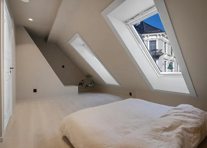 Toppleilighet Pa Sandviken Med Balkong *