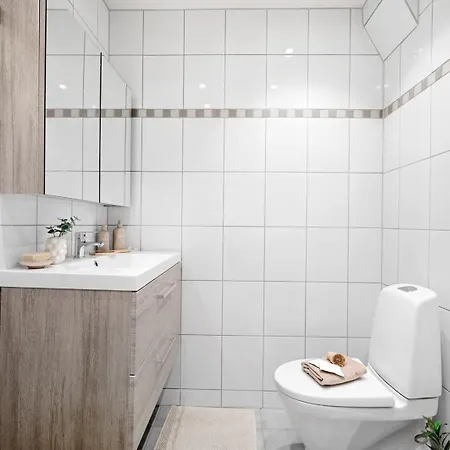 Toppleilighet Pa Sandviken Med Balkong Apartament *